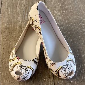 Girls Mini Melissa Unicorn Shoes Size 13 New